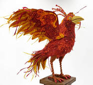 Desire phoenix sculptre